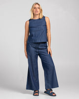 Hara Top - Dark Denim