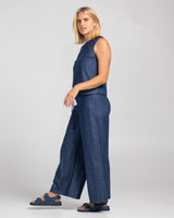 Hara Top - Dark Denim