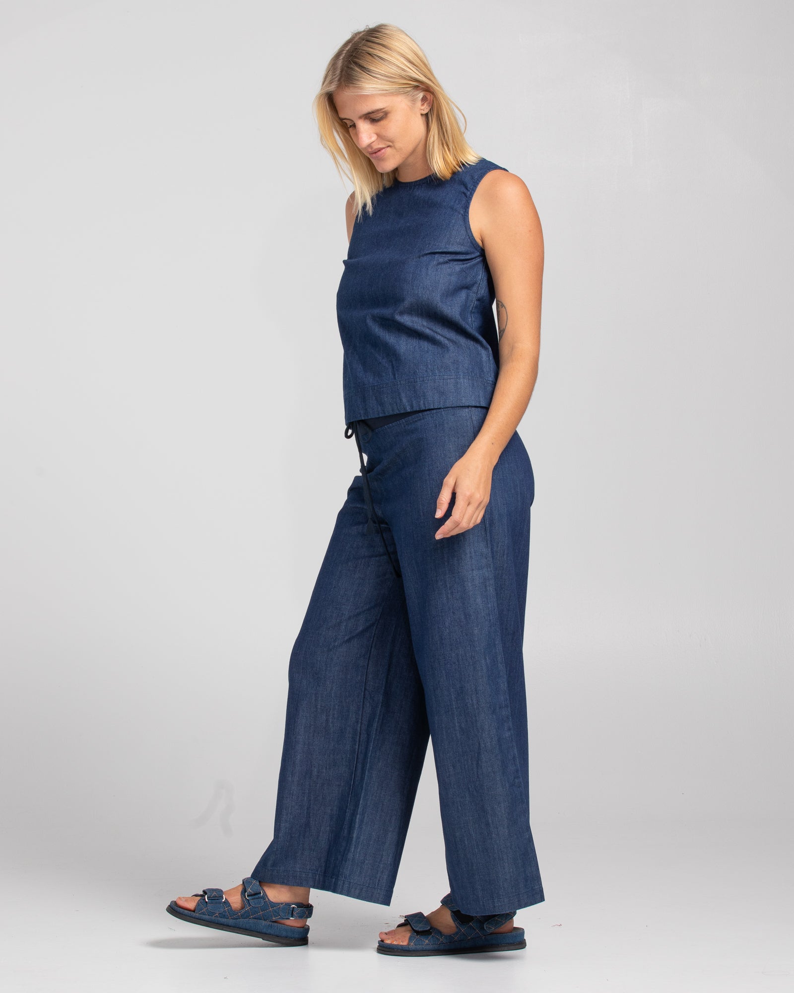 Hara Top - Dark Denim