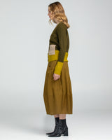 Guru Skirt - Golden Olive