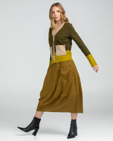 Guru Skirt - Golden Olive