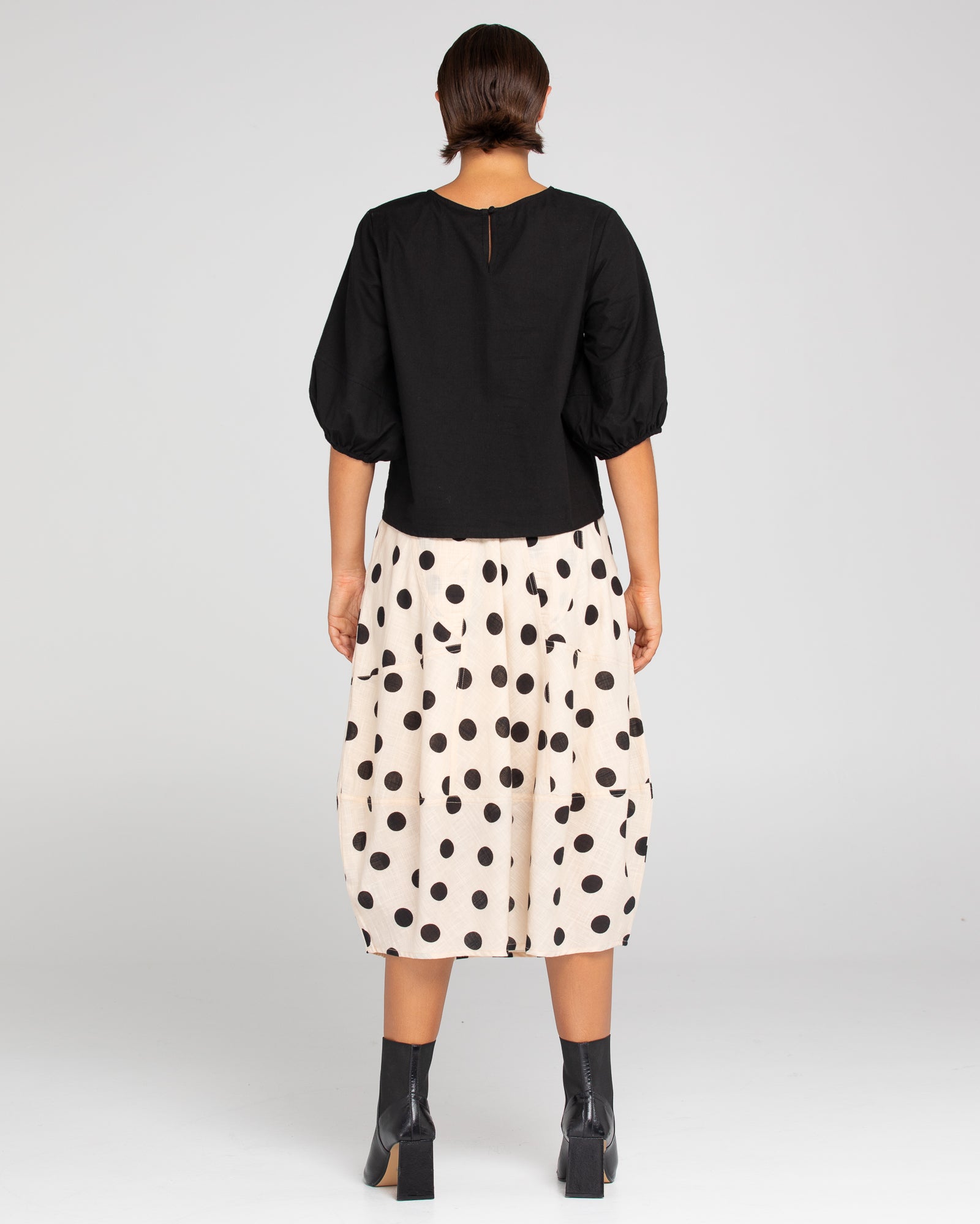 Guru Skirt - White Spot