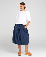 Guru Skirt Basic - Dark Denim