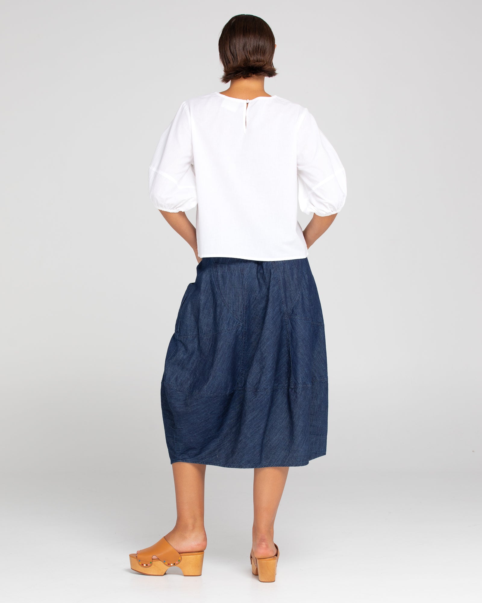Guru Skirt Basic - Dark Denim