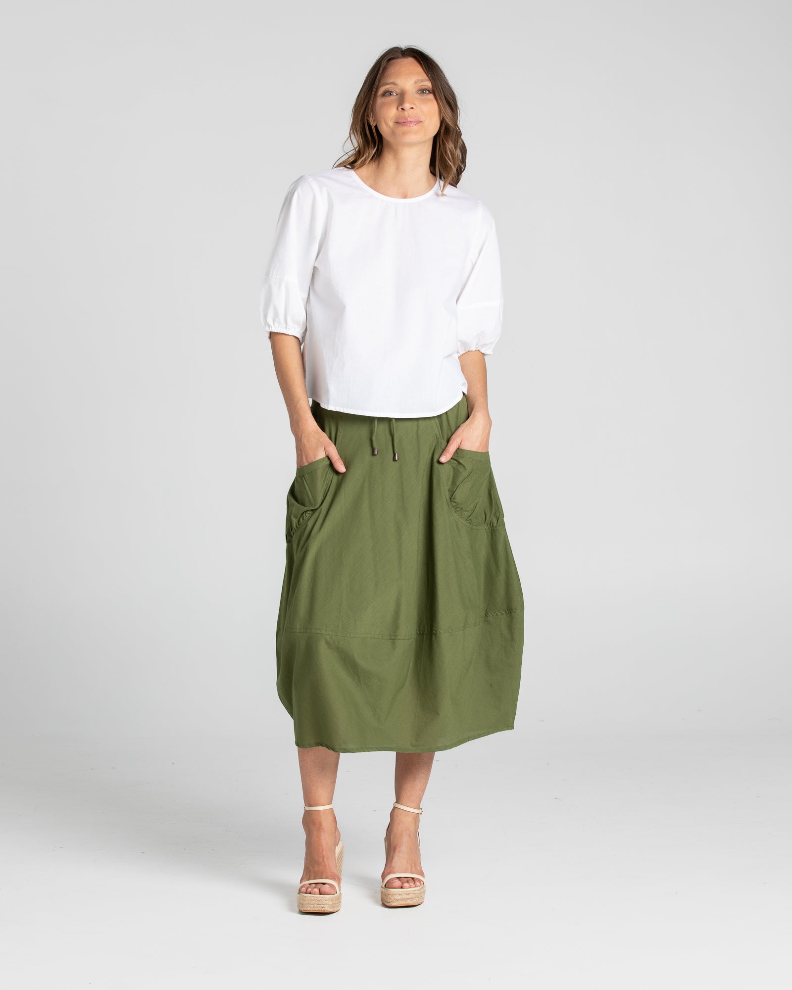 Guru Skirt - Khaki