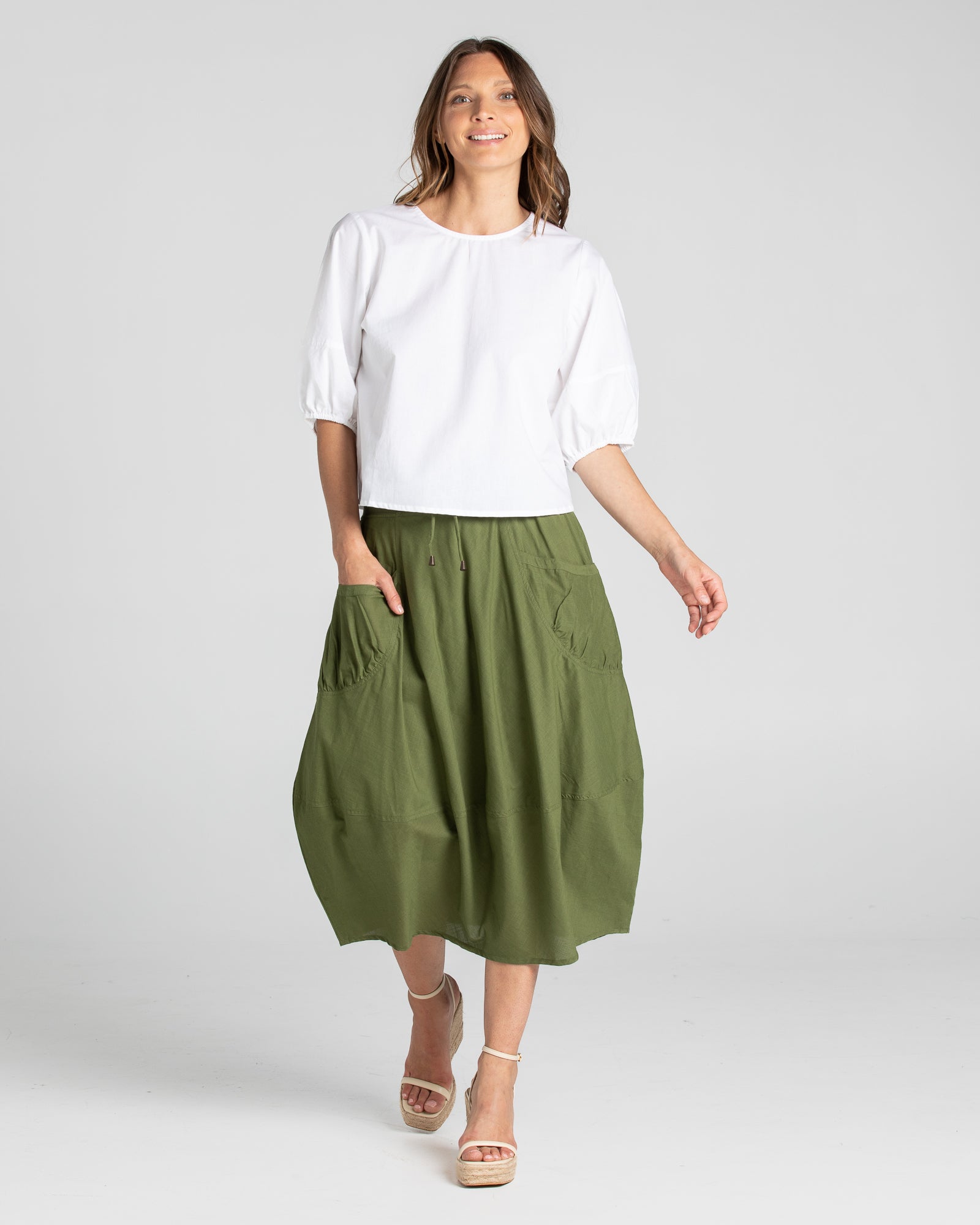 Guru Skirt - Khaki