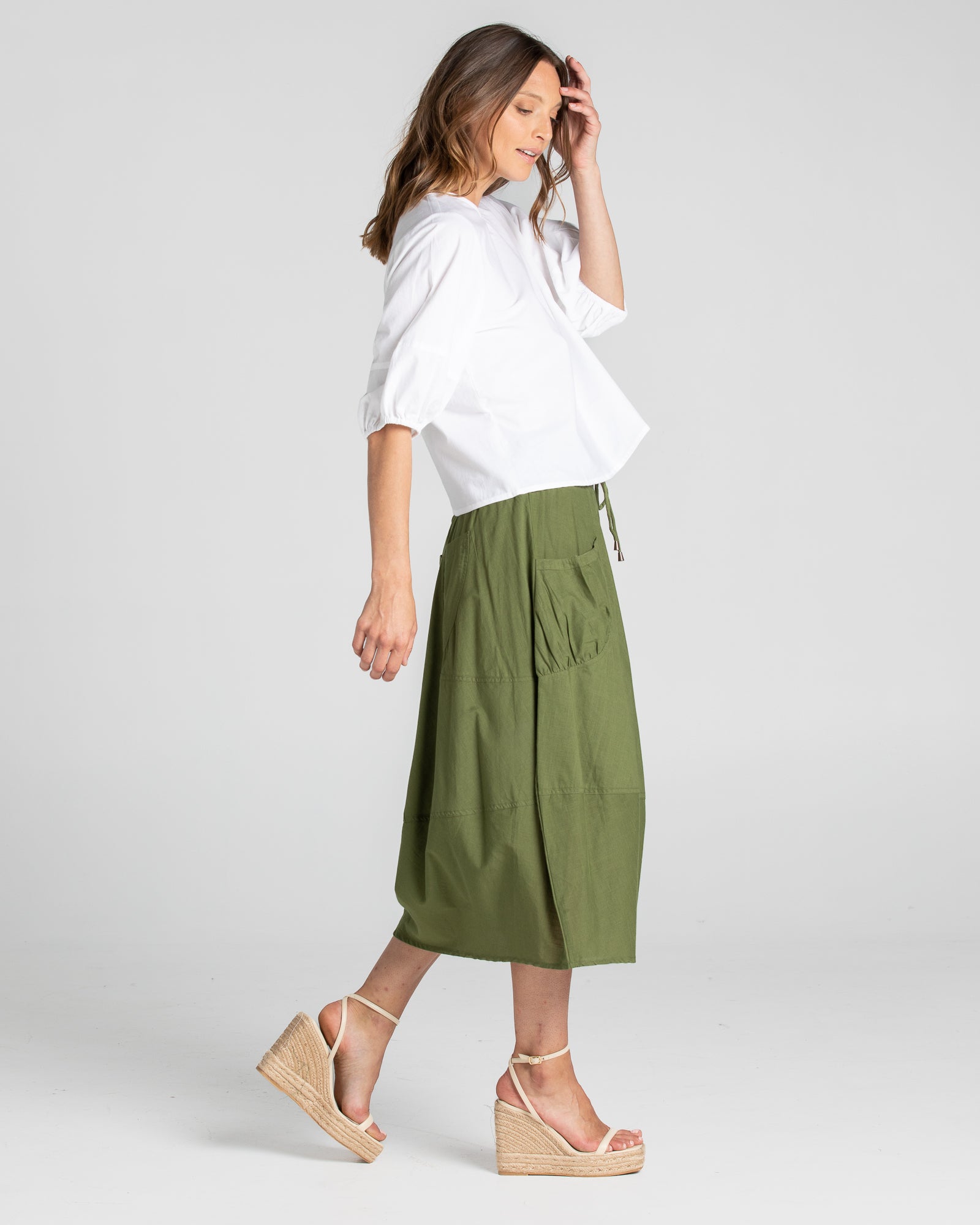 Guru Skirt - Khaki