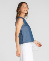 Hara Top - Chambray