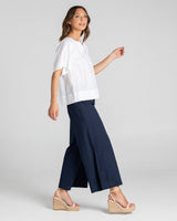 Ria Pant With Pockets - Navy