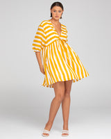 Sami Tunic Dress - Tropical Stripe