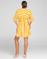 Sami Tunic Dress - Tropical Stripe