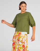 Ava Top - Khaki