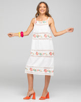 Bonita Dress - White Multi