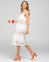 Bonita Dress - White Multi