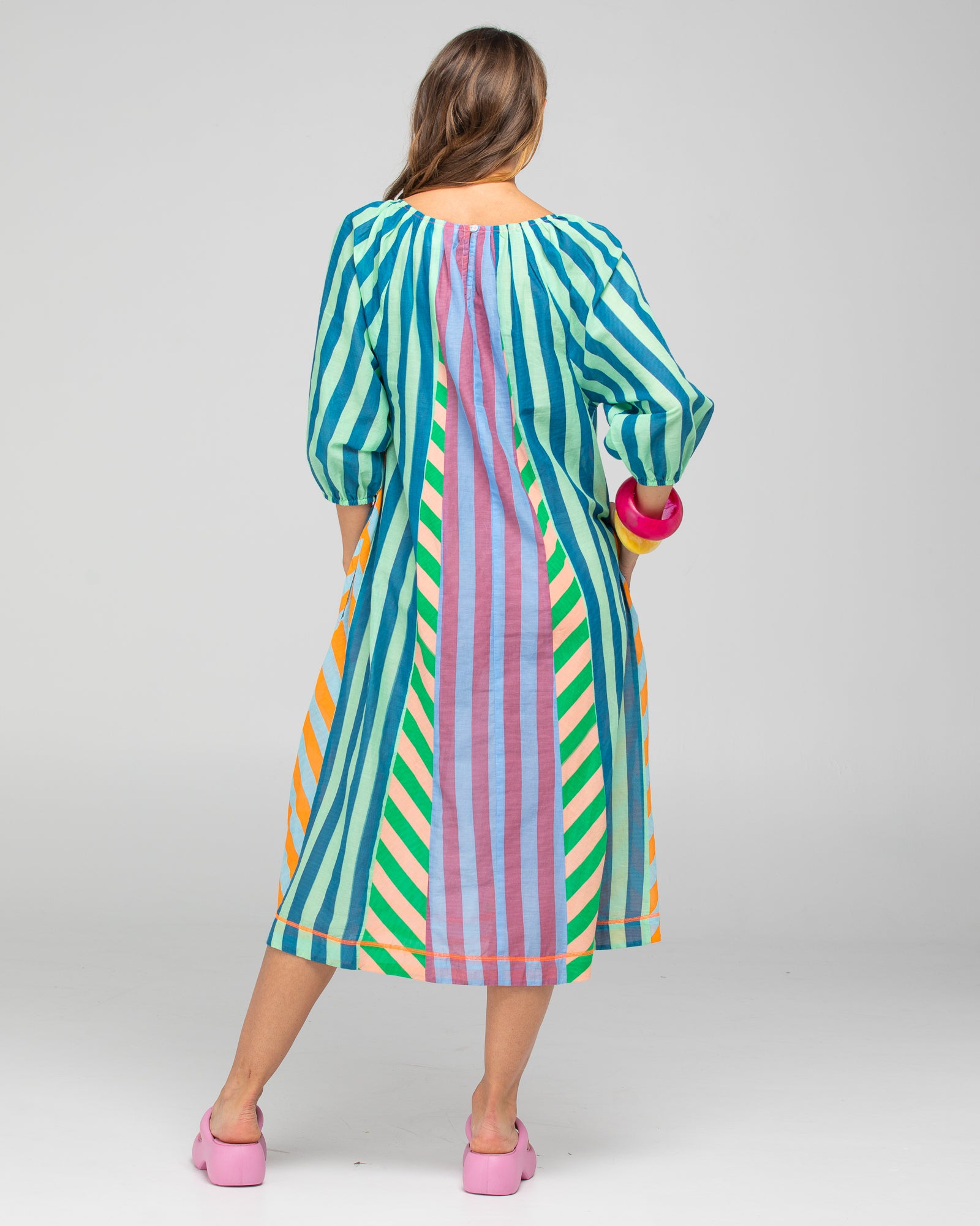 Lucia Dress - Capri Spliced