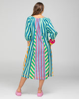 Lucia Dress - Capri Spliced
