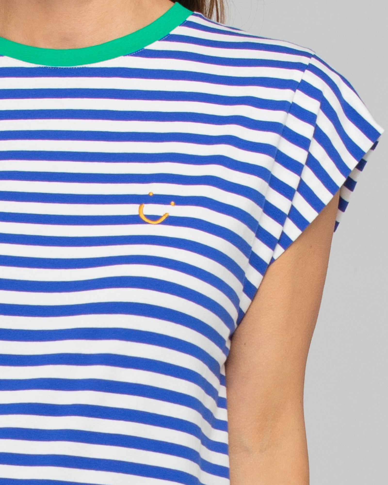 Bellissimo Dress - Blue Stripe