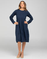 Guru Dress - Navy
