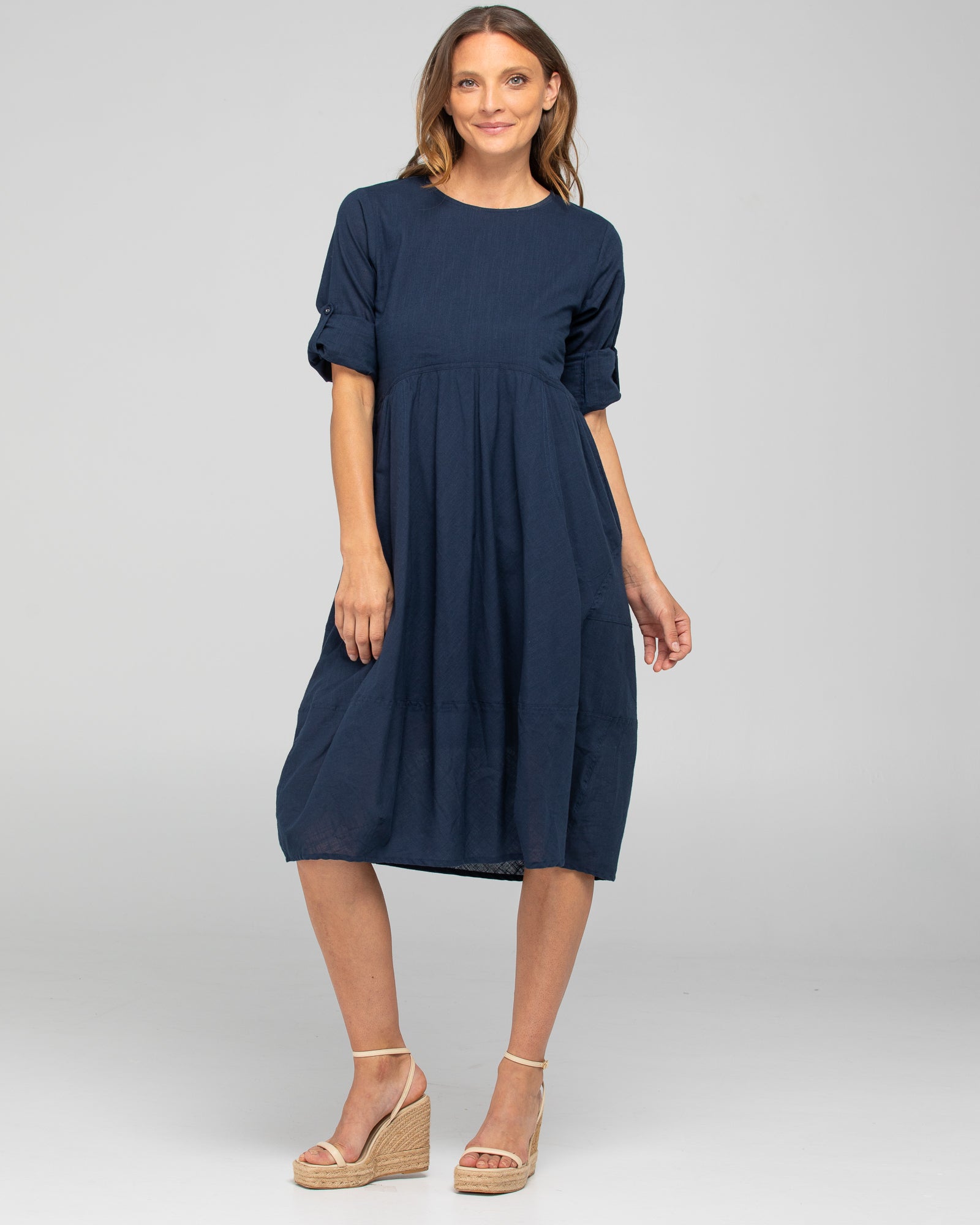 Guru Dress - Navy