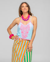 Ahana Singlet - Sky Blue