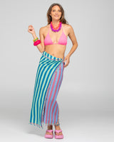 Sarong - Capri Blue