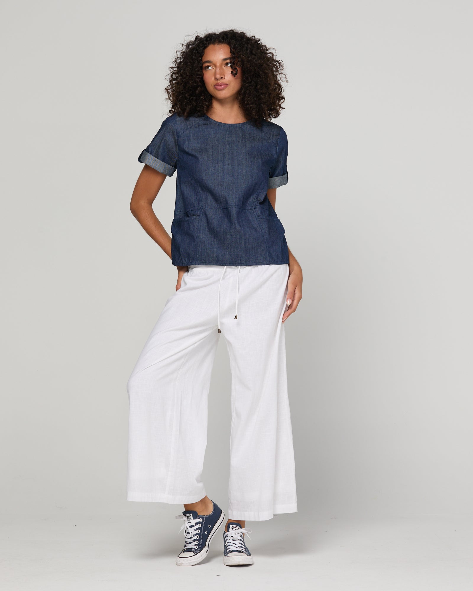 Guru Top - Dark Denim