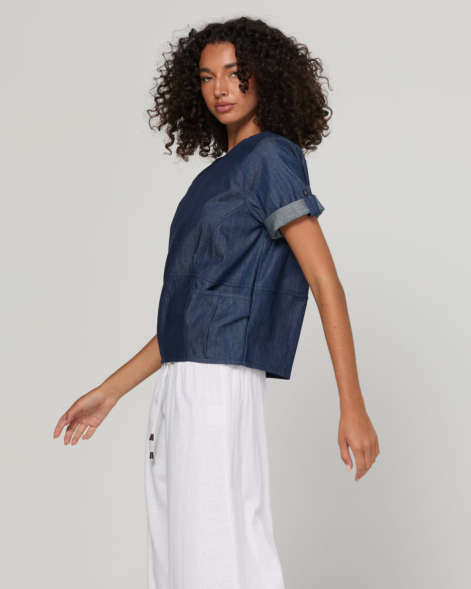 Guru Top - Dark Denim