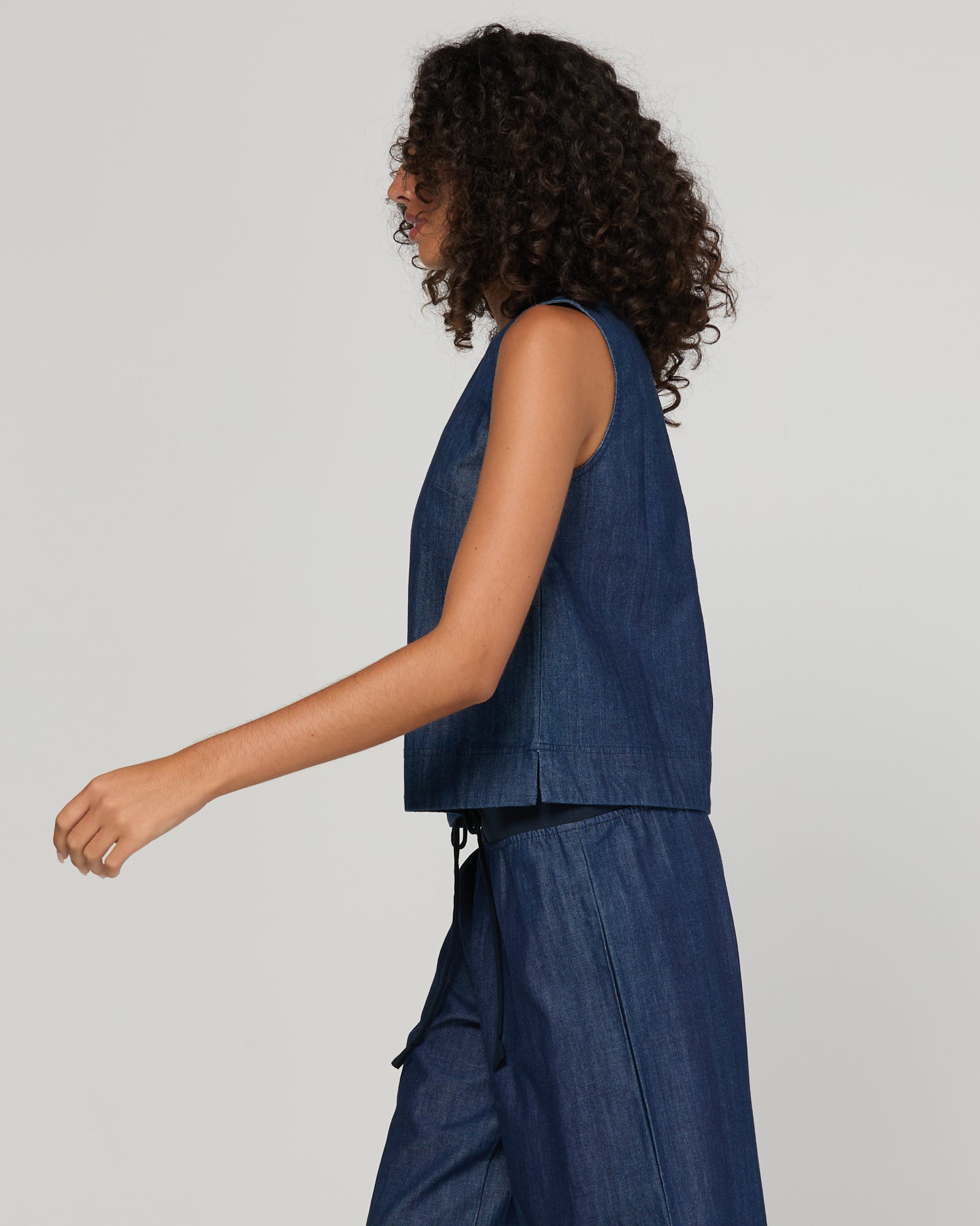 Hara Top - Dark Denim