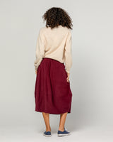 Cord Guru Skirt - Merlot