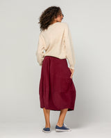 Cord Guru Skirt - Merlot