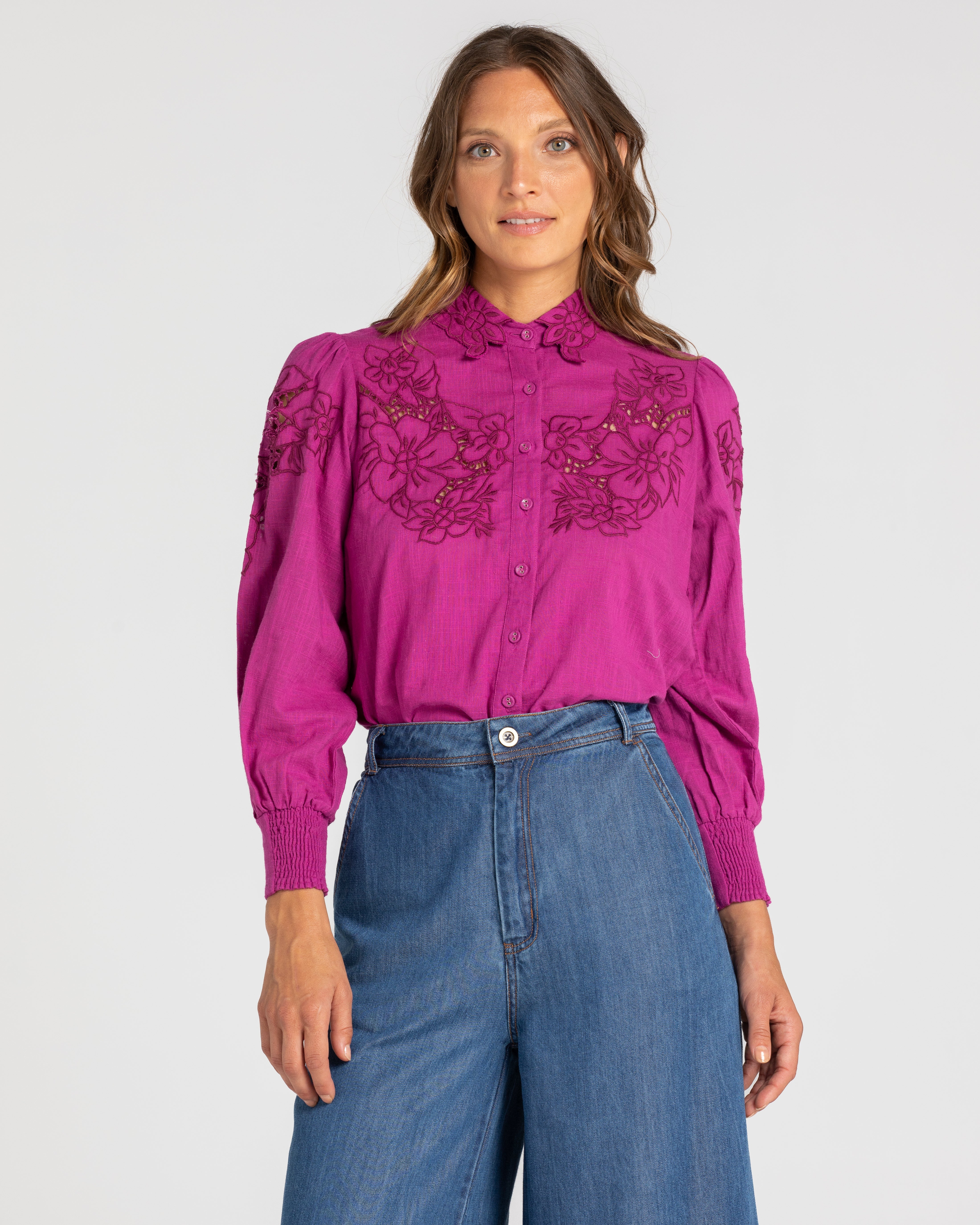 Clementine Top - Magenta