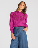 Clementine Top - Magenta
