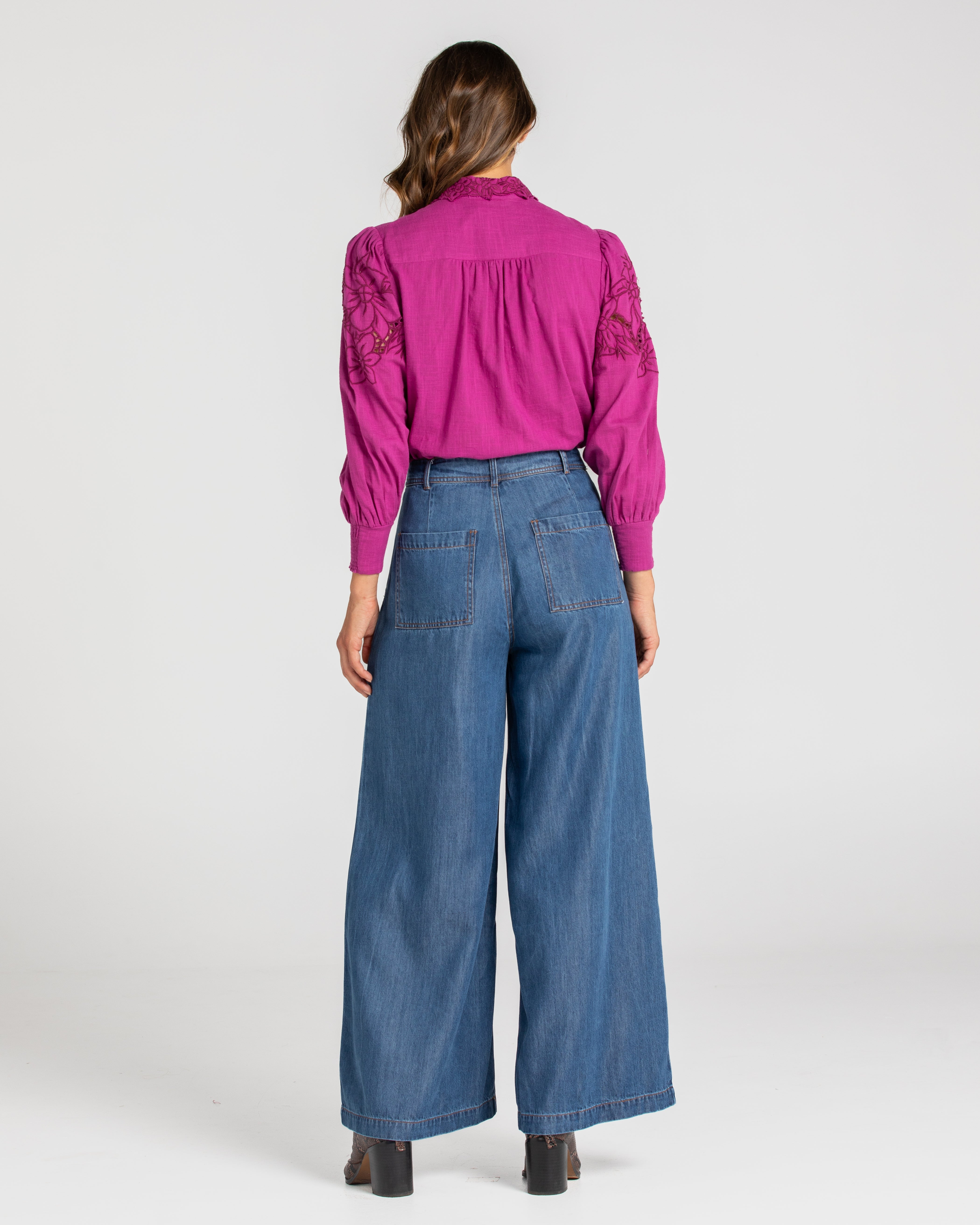 Clementine Top - Magenta