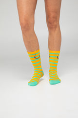 Smile Socks - Yellow Multi