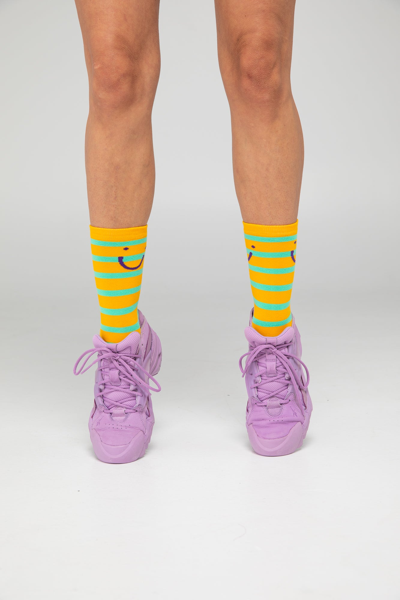 Smile Socks - Yellow Multi