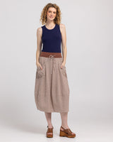 Guru Skirt - Cocoa Gingham