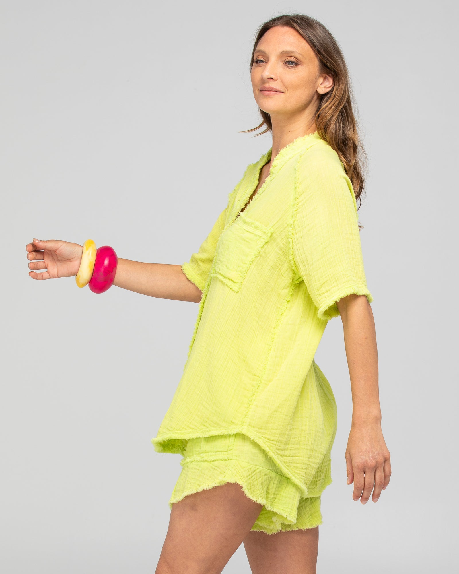 Oceano Shirt - Lime