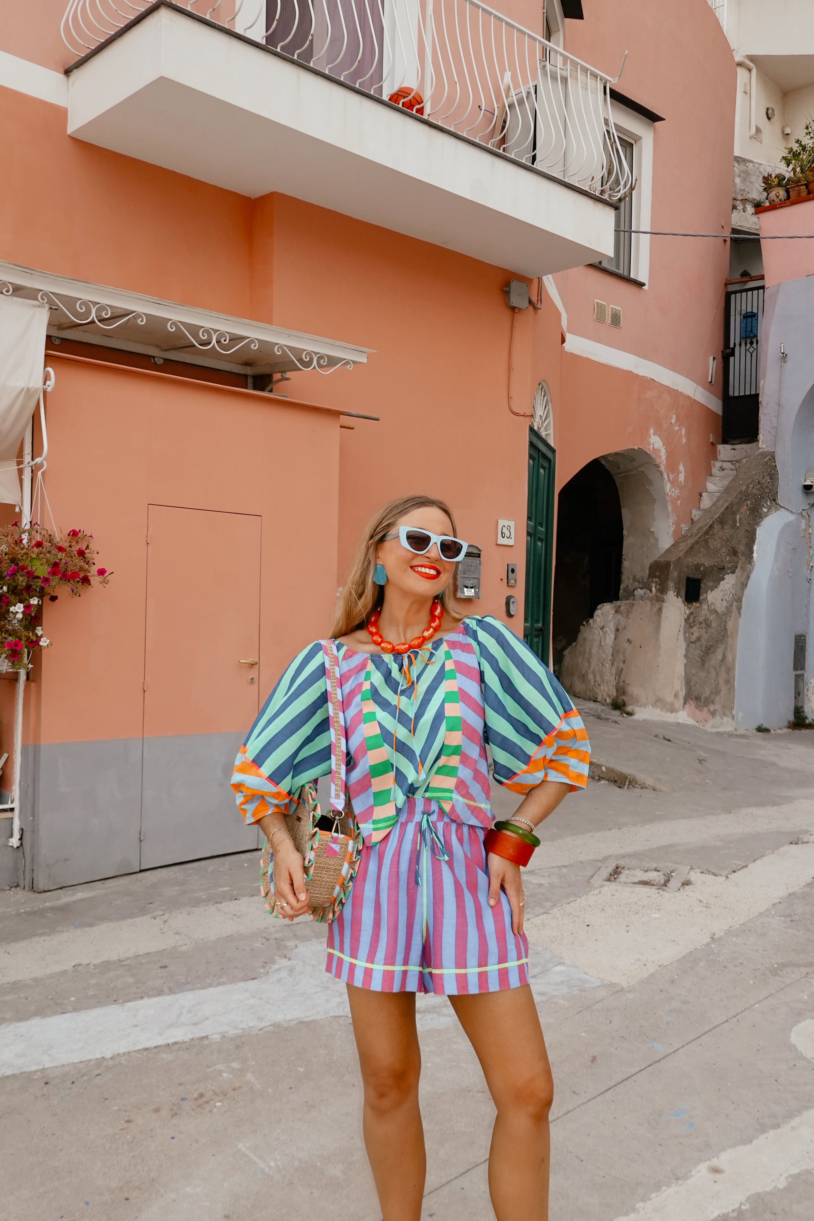 Lucia Top - Capri Spliced