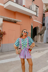 Lucia Top - Capri Spliced