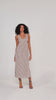Sutora Dress - Cocoa Gingham