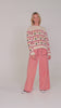 Flower Jumper - Cream Multi