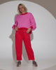 Guru Track Pant - Red