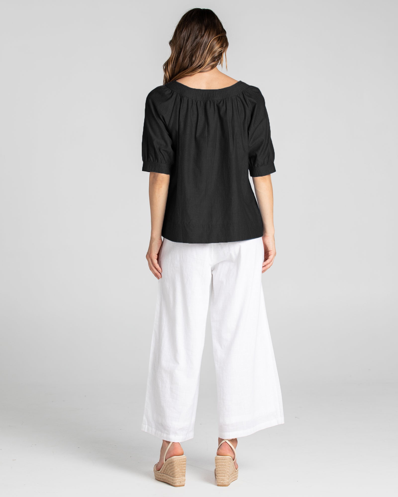 Ria Pant No Pockets - White